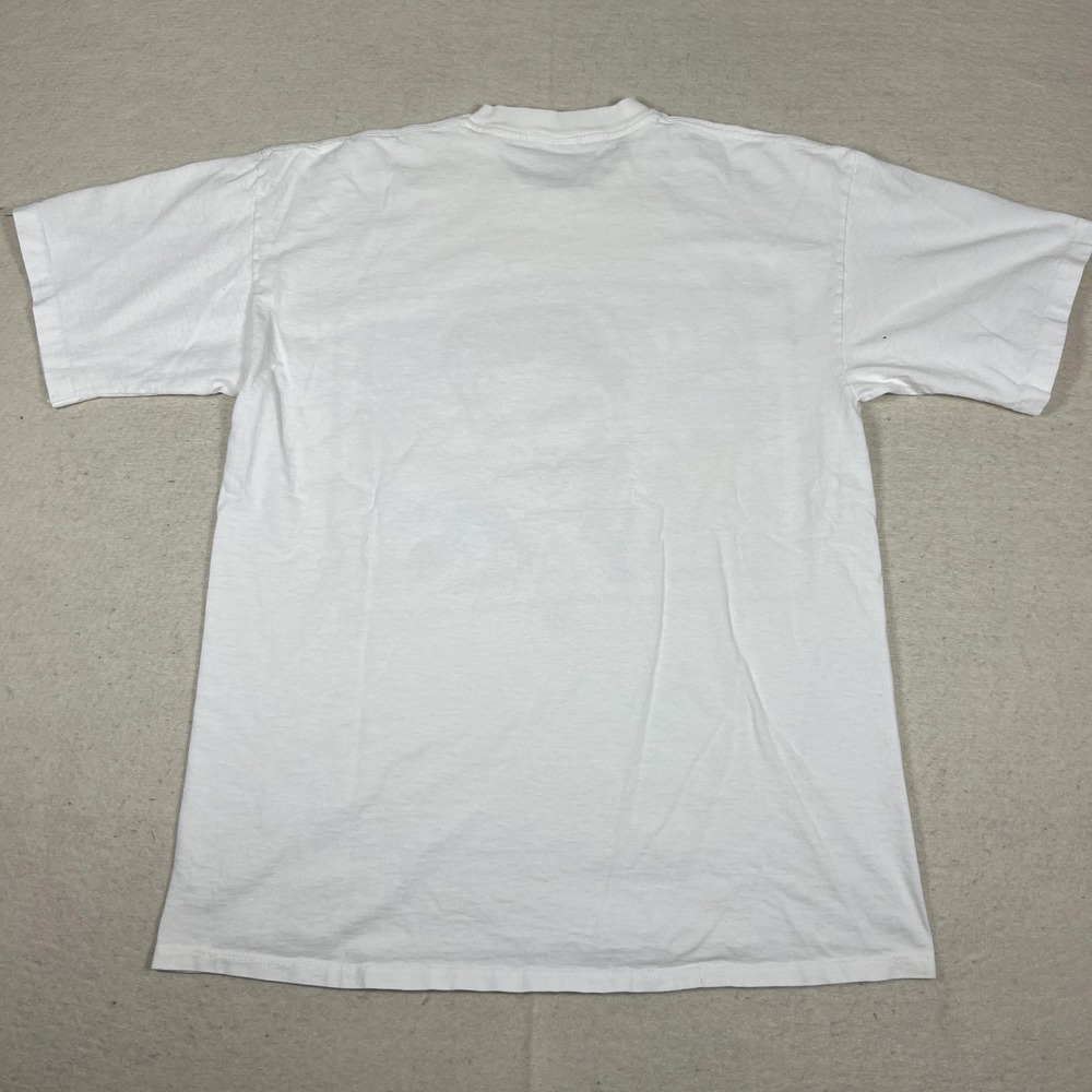 Vintage‎ Elvis Presley Stamp Shirt Mens XL White High Cotton USA 90s Graphic Tee - Picture 9 of 10